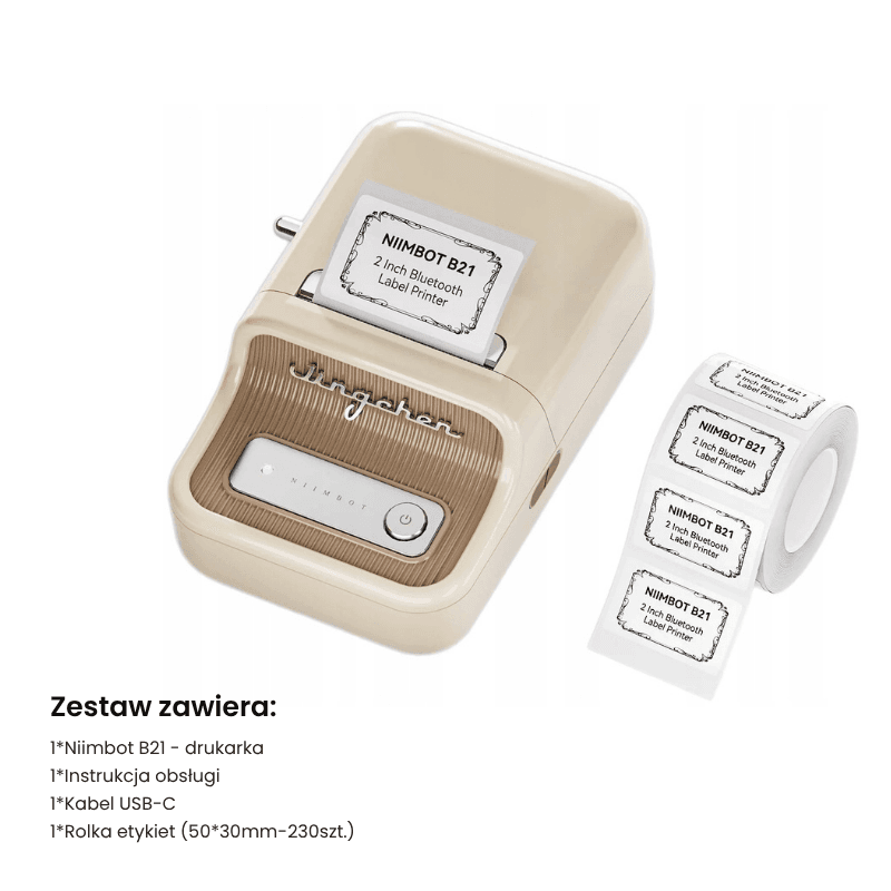 Niimbot Termiczna drukarka etykiet, naklejek | Bezprzewodowa Bluetooth