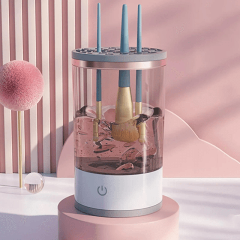 Automatyczna myjka do pędzli do makijażu