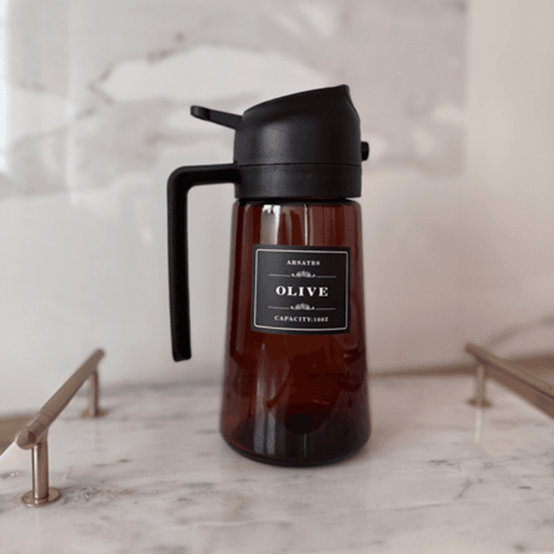 2w1 szklany dozownik i spray do oliwy 470 ml